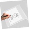 NUOBESTY Acrylic Drawing Board Easel Stand for Artists and Students Lightweight Thick Sloped for Painting Displaying Photos and Reading view 3