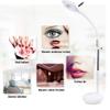 16x Led Magnifying Glass Floor Lamp - Stable Base Adjustable Swivel Arm Reading Magnifier Light with Gooseneck - for Professional Tasks,Jewelry,Sewing, Crafts view 2