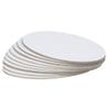 Lurrose 2 Pcs Oval Cotton Oil Painting Board DIY Art Panels White Canvas Boards Bulk 30x40cm view 4