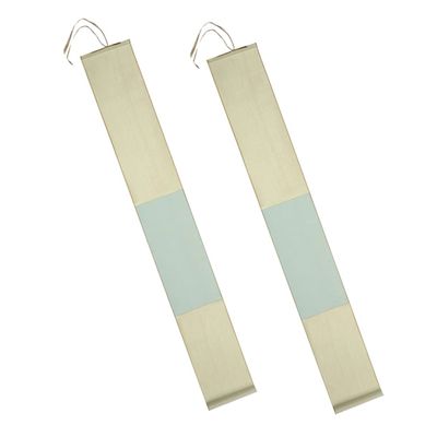 OATIPHO 2pcs Blank Xuan Paper Hanging Scroll for Calligraphy Art Half Ripe Chinese Calligraphy Paper for Beginners and Advanced Artists for Home Decor and Painting Projects