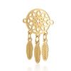 5pcs/lot Stainless Steel Dreamcatcher Connector for Making Bracelets for Bracelet Necklace Jewelry - (Metal Color: T636-2) view 1