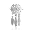 5pcs/lot Stainless Steel Dreamcatcher Connector for Making Bracelets for Bracelet Necklace Jewelry - (Metal Color: T636-2) view 4