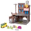 Ninja Turtle Turtle Lair Diorama Set with Figures and Party Wagon Nano Scene Series Model by Jada 34679 view 1