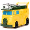 Ninja Turtle Turtle Lair Diorama Set with Figures and Party Wagon Nano Scene Series Model by Jada 34679 view 4