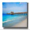 Epic Graffiti 'Naples Florida Pier' by Epic Portfolio, Canvas Wall Art, 60"x30" view 1