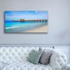 Epic Graffiti 'Naples Florida Pier' by Epic Portfolio, Canvas Wall Art, 60"x30" view 4