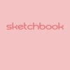 Notebook Sketchbook - 250 Pages 90gsm (Pink) view 1