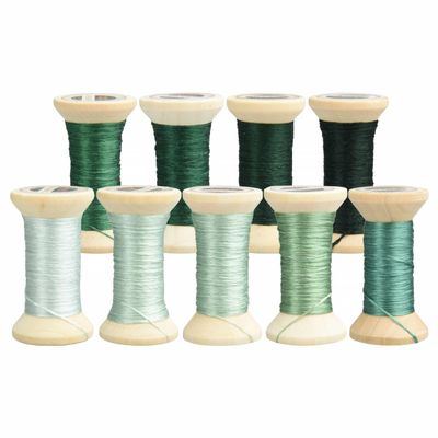 MINGGUXIUYI Natural 100% Mulberry Handmade Embroidery Silk Thread Silk Floss (34)