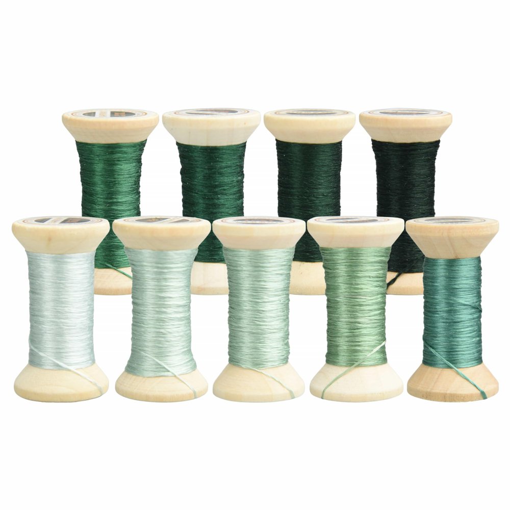 MINGGUXIUYI Natural 100% Mulberry Handmade Embroidery Silk Thread Silk Floss (34)