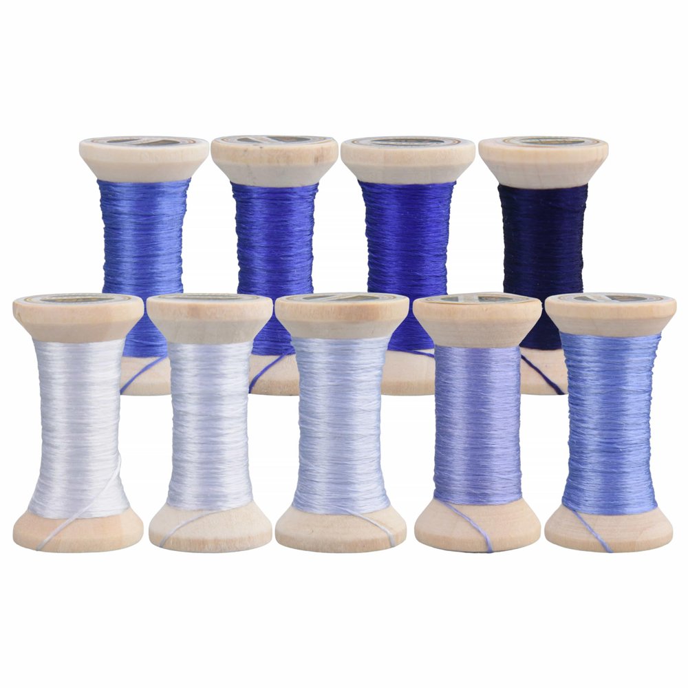 MINGGUXIUYI Natural 100% Mulberry Handmade Embroidery Silk Thread Silk Floss (81)