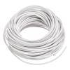 uxcell Round Leather Cord, 11 Yards 2mm Braiding Lacing String for Purse Handbag Shoelace DIY Crafts Bracelet Making, Pure White view 1