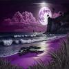 Diamond Painting Kits Purple Night - DIY Diamond Painting Full Round Diamond Gemstone Crystal Art Cross Stitch Kit, for Adult, for Wall Decor & Bathroom Decor Gifts (16 X 20 Inch) view 1