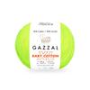 2 Pack (Skein) Gazzal Baby Cotton XL, 50% Soft Cotton 50% Acrylic, Each Ball 1.76 Oz (50g) / 114 Yards (105m), DK- Worsted, Knitting Yarn, Amigurumi Yarn, Baby Yarn, 3462 view 1