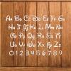 Briartw 2 Size Set Uppercase Alphabet Cutting Dies,Letters Metal Stencil for Cards Making,DIY Scrapbook,Handmade Invitation Card Postcard,Release Stress,Embossing Decoration Crafts Tool view 1