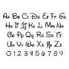 Briartw 2 Size Set Uppercase Alphabet Cutting Dies,Letters Metal Stencil for Cards Making,DIY Scrapbook,Handmade Invitation Card Postcard,Release Stress,Embossing Decoration Crafts Tool view 3