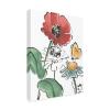Trademark Fine Art June Erica Vess 'Boho Florals II' Outdoor Canvas 35x47 view 2
