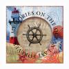 Art Licensing Studio 'Circled Lighthouse 1' Outdoor Canvas 24x24 view 1