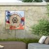 Art Licensing Studio 'Circled Lighthouse 1' Outdoor Canvas 24x24 view 4