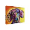 Trademark Fine Art Dean Russo 'Tilt Dachshund Love' Outdoor Canvas 18x24 view 2