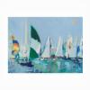 Curt Crain 'Parking Lot' Outdoor Canvas 18x24 view 1