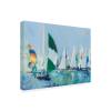 Curt Crain 'Parking Lot' Outdoor Canvas 18x24 view 2