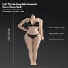 RoofWorld 1/6 Scale Female Super Flexible Body With 28 Joints - Suntan Skin TPE Action Figure Miniature Model Doll Collection for 12 Inches TBL PH Doll view 2