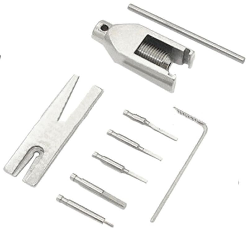 Edinstry Remove Parts RC Motor Pinion for RC Motor Pinion Parts Aircraft Model Tool Gear Extractor W010 Gear Pinion Puller Remover Tools Set