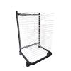 Art Drying Rack, Removable Shelves, Efficient and Organized Drying Rack Art for Classroom Students' Masterpieces, Sturdy Paint Drying Rack with Lockable Wheels (Color : A) view 1