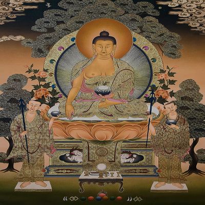 Art Factory SHAKYAMUNI BUDDHA-117 Canvas Roll