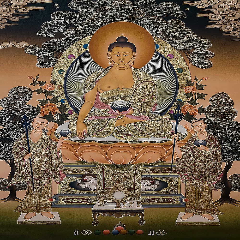 Art Factory SHAKYAMUNI BUDDHA-117 Canvas Roll