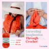 TROYARN Summer (4- Skeins Pack) Silk Effect Hand Knitting Yarn Crochet Art Lace Craft 100% Microfiber Acrylic 4x100 gr (4x383 yds) (105037 - Orange) view 3