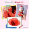 TROYARN Summer (4- Skeins Pack) Silk Effect Hand Knitting Yarn Crochet Art Lace Craft 100% Microfiber Acrylic 4x100 gr (4x383 yds) (105037 - Orange) view 4