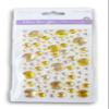Gold and Silver Stickers - Self-Adhesive Miniature Craft Stone Sticker Gems view 1