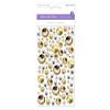 Gold and Silver Stickers - Self-Adhesive Miniature Craft Stone Sticker Gems view 4
