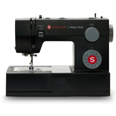 SINGER Heavy Duty 4432 (Black) High Speed Sewing Machine +Accessory Kit | 32 Built-In Stitches Deliver 110 Stitch Applications | 50% More Power for Thick Fabrics, 1100 Stitches/Min, 1-Step Buttonhole
