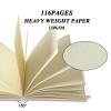 qianshan 5" x 5" Hardcover Sketch Book,Small Mixed Media Sketch Pad,58 Sheets 150GSM Acid-Free Artist Drawing Paper,Travel Journal Blank Notebook for Adults Painting,Illustration,Art Supplies.Pink view 3
