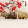 Mascot Wooden Crafts Wood Carving Art Wood Decoration Artwork () view 4