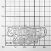 DzIxY Shadow Christmas Wishes Metal Cutting Dies for Card Making Kit Embossing Paper Die Cuts Scrapbook Machine Stencils Storage Pockets Supplies view 2