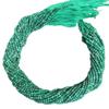 13 Inch Strand Green Mica Micro Cut Rondelle Faceted Gemstone Beads 2 mm Loose Handmade Beads Jewelry Making Crafts CHIK-STNRD-36307 view 1