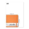 5" x 5" Hardcover Sketch Book,Small Mixed Media Sketch Pad,58 Sheets 150GSM Acid-Free Artist Drawing Paper,Travel Journal Blank Notebook for Adults Painting,Illustration,Art Supplies.Burnt Orange view 2
