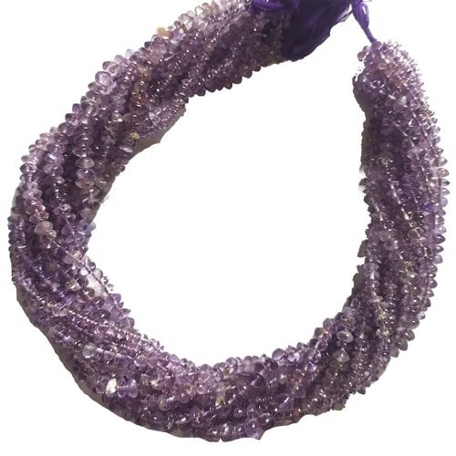 10 Inch Natural African Amethyst Smooth Button Shape Gemstone Beads Indian Beads Loose Handmade Beads Jewelry Making Crafts CHIK-STNRD-36780