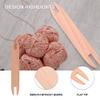4pcs DIY Wooden Weaving Shuttles Small and Big Size Wood Knitting Tools Knitting Weaving Tools view 3