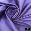 Fabric Mart Direct Purple 100% Pure Silk Dupioni Fabric By The Yard, 6 Continuous Yards 41 inches Width Pure Raw Silk Solid Color Purple Wholesale Upholstery Silk Fabric for Curtains view 3