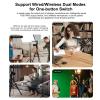COMICA CVM-VM30 2.4G Super Cardioid Condenser Wireless Shotgun Microphone for Camera, Smartphone, and PC with 75/150Hz, Super-Cardioid Universal Video Microphone for Filmmakers, Vloggers view 3