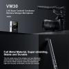 COMICA CVM-VM30 2.4G Super Cardioid Condenser Wireless Shotgun Microphone for Camera, Smartphone, and PC with 75/150Hz, Super-Cardioid Universal Video Microphone for Filmmakers, Vloggers view 4