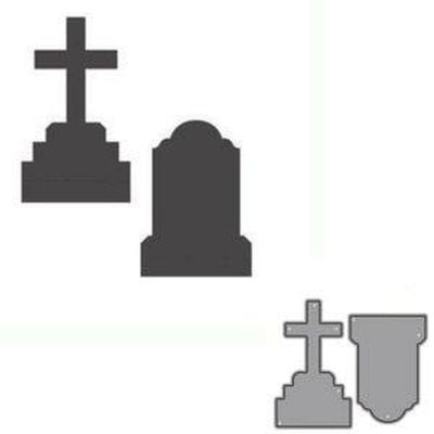 Tombstone Metal Cutting Dies Cut Die Mold Scrapbook Card Paper Craft