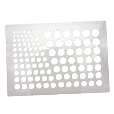 Quilling Board Quilling Shape Board Paper-Rolling Quilter Grids Paper Quilling Tool for DIY Art (Small Holes)