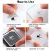 ORIGACH Halloween Pumpkin Witch Clear Stamps, Witch Trick or Treat Reusable Transparent Silicone Stamps for Halloween Card Making DIY Scrapbooking, 6.3x4.3inches view 3
