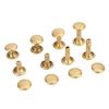 40sets Double-Sided Rivets for Leather Craft Flat Design for Bags Clothing Shoes Belts Easy Installation Leather Repair Accessories view 1