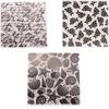 BPILOT 3 Piece 5.7 x5.7 Plastic 3D Texture Impression Embossed Folder Suitable for Scrapbooking,Photo Album Decoration,Wedding Arrangement,Greeting Cards. (Size : 1) view 1